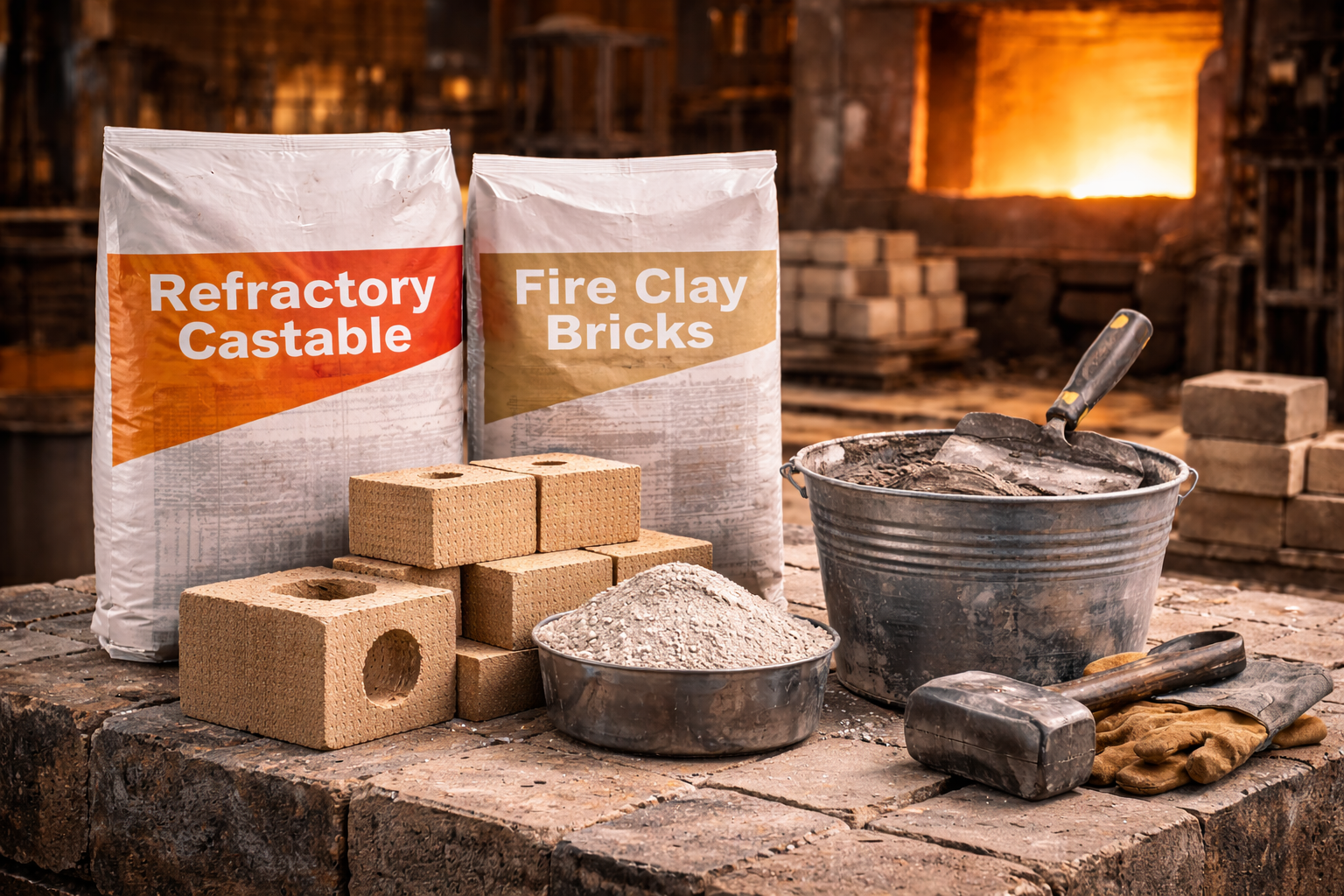 Ramming Mass refractory