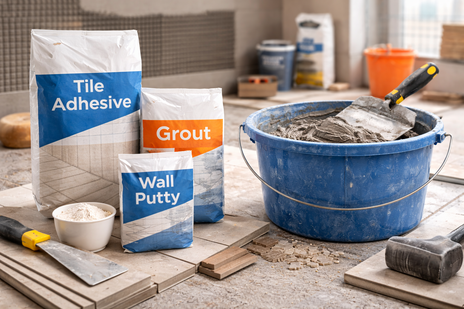 Feldspar construction chemical