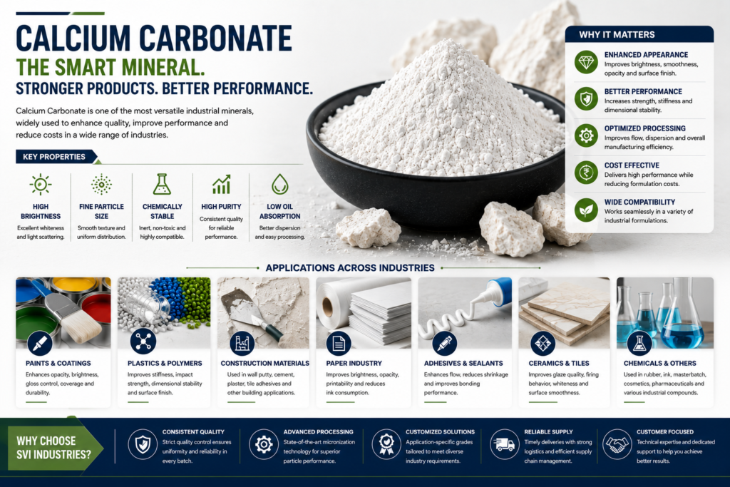 Calcium Carbonate Powder Explained: Industrial Uses, Benefits, and Processing Advantages calcium carbonate blog